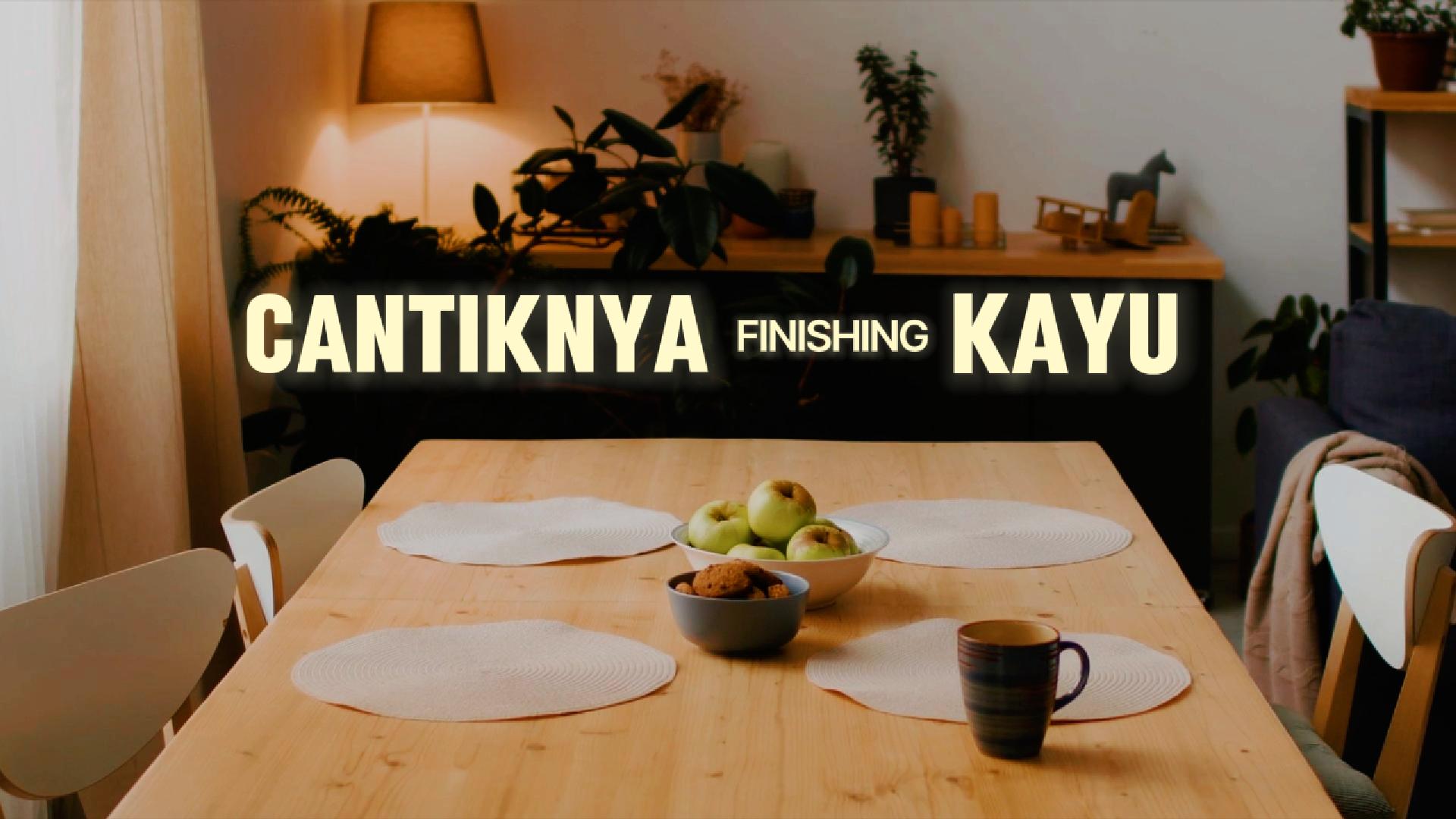 Finishing kayu tukang kusen kayu